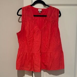 a new day Coral Sleeveless Tank Top